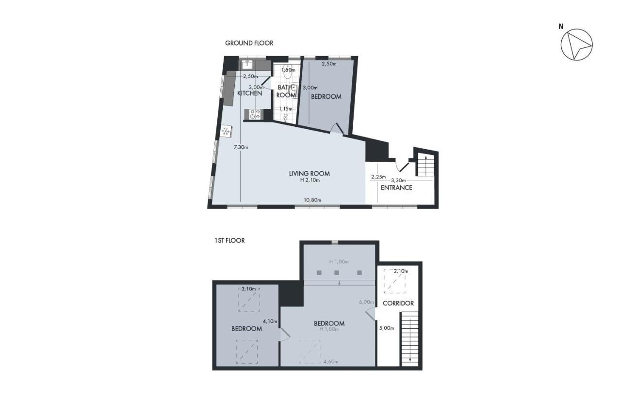 קופנהגן Sanders Penny - Charming Three-Bedroom Apartment In The Middle Of Action מראה חיצוני תמונה